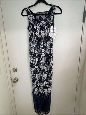 Liu Jo Milano Navy and White Floral Dress